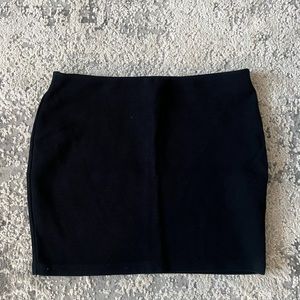 Zara black mini skirt